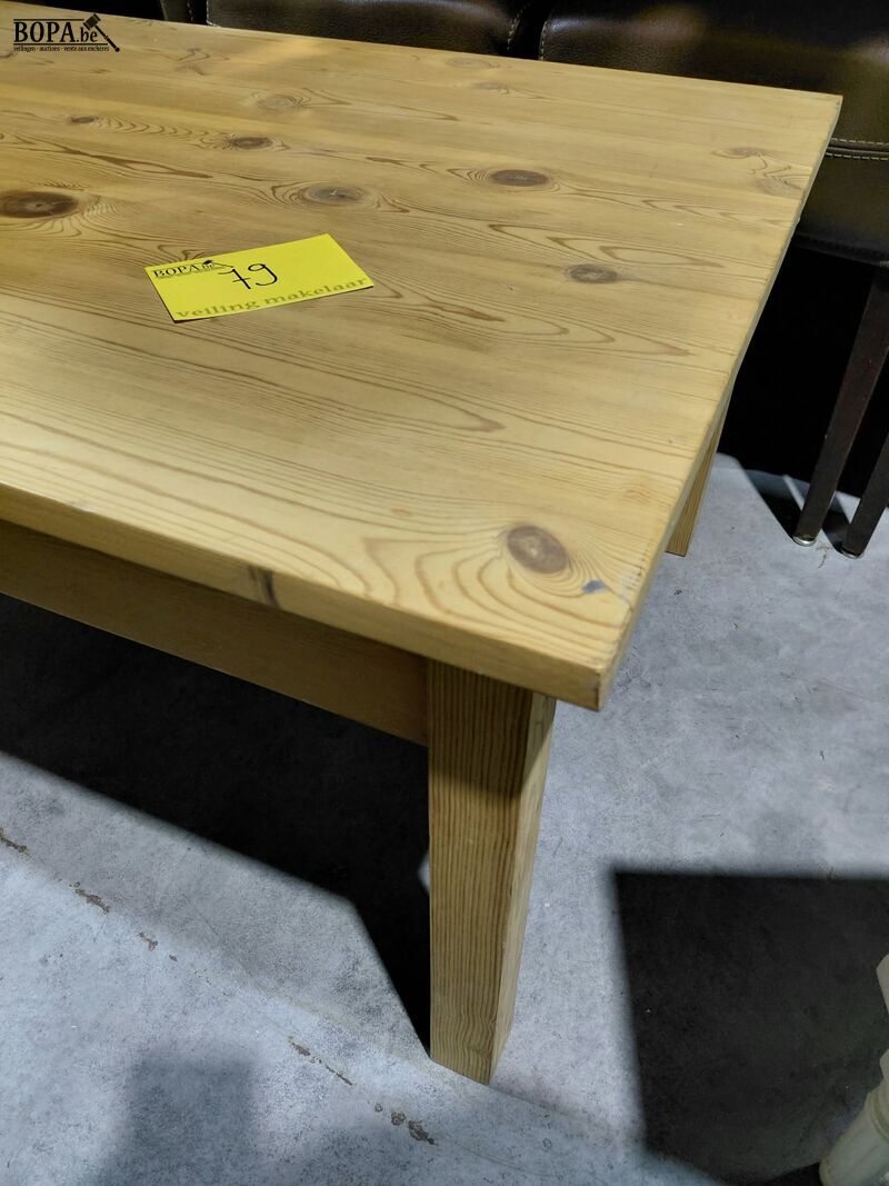 Lichtgrenen salontafel – foto 3 – kavel bij BOPA Auctions, Aarsele