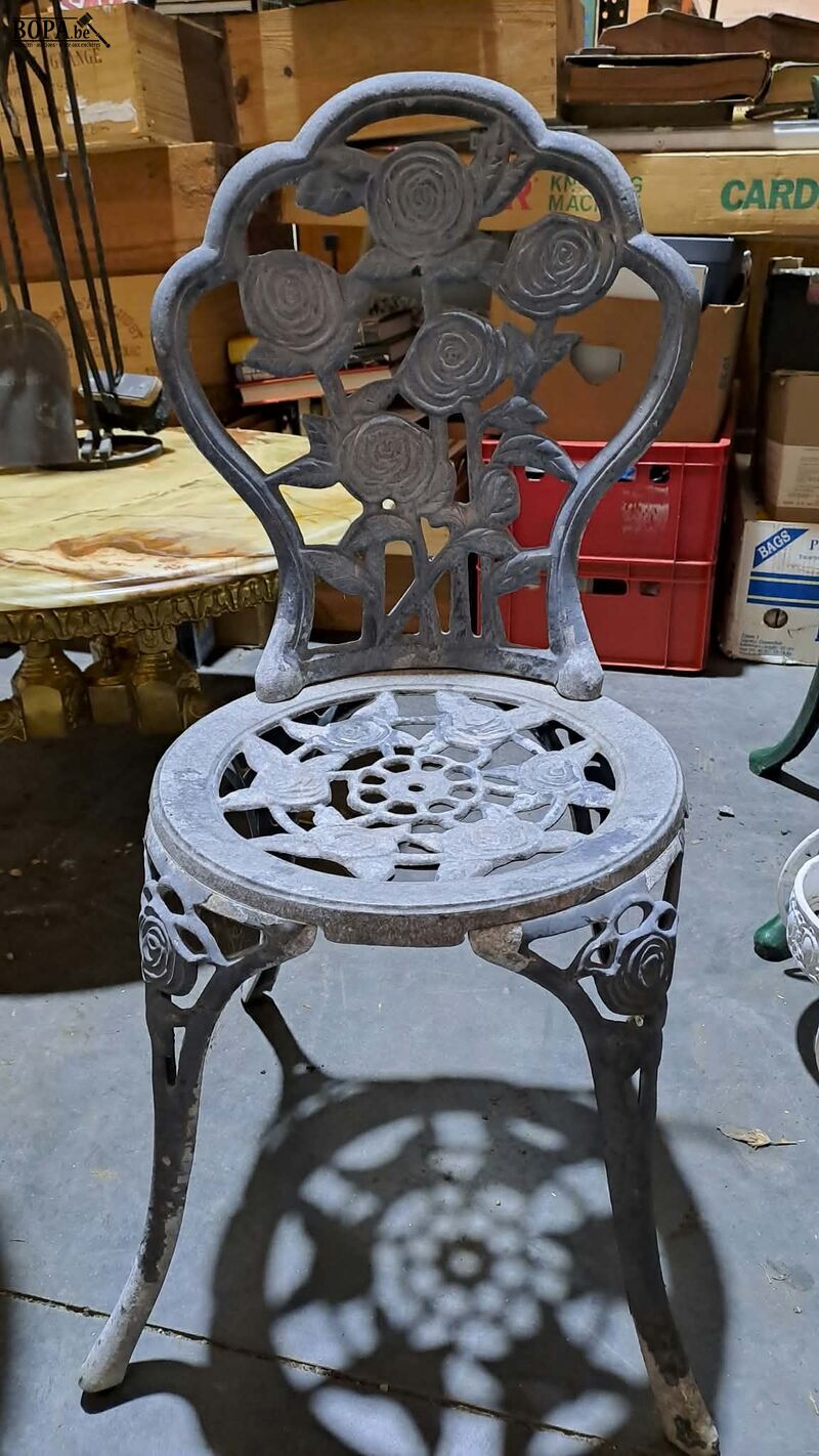Tuinset metaal - 3 stuks – foto 5 – kavel bij BOPA Auctions, Aarsele
