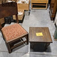 Lot mini tafel en stoeltje – kavel bij BOPA Auctions, Aarsele