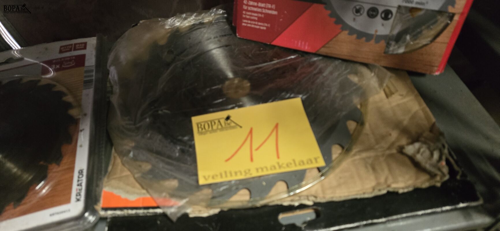 Houtzaagbladen 210mm/254mm – foto 4 – kavel bij BOPA Auctions, Ieper