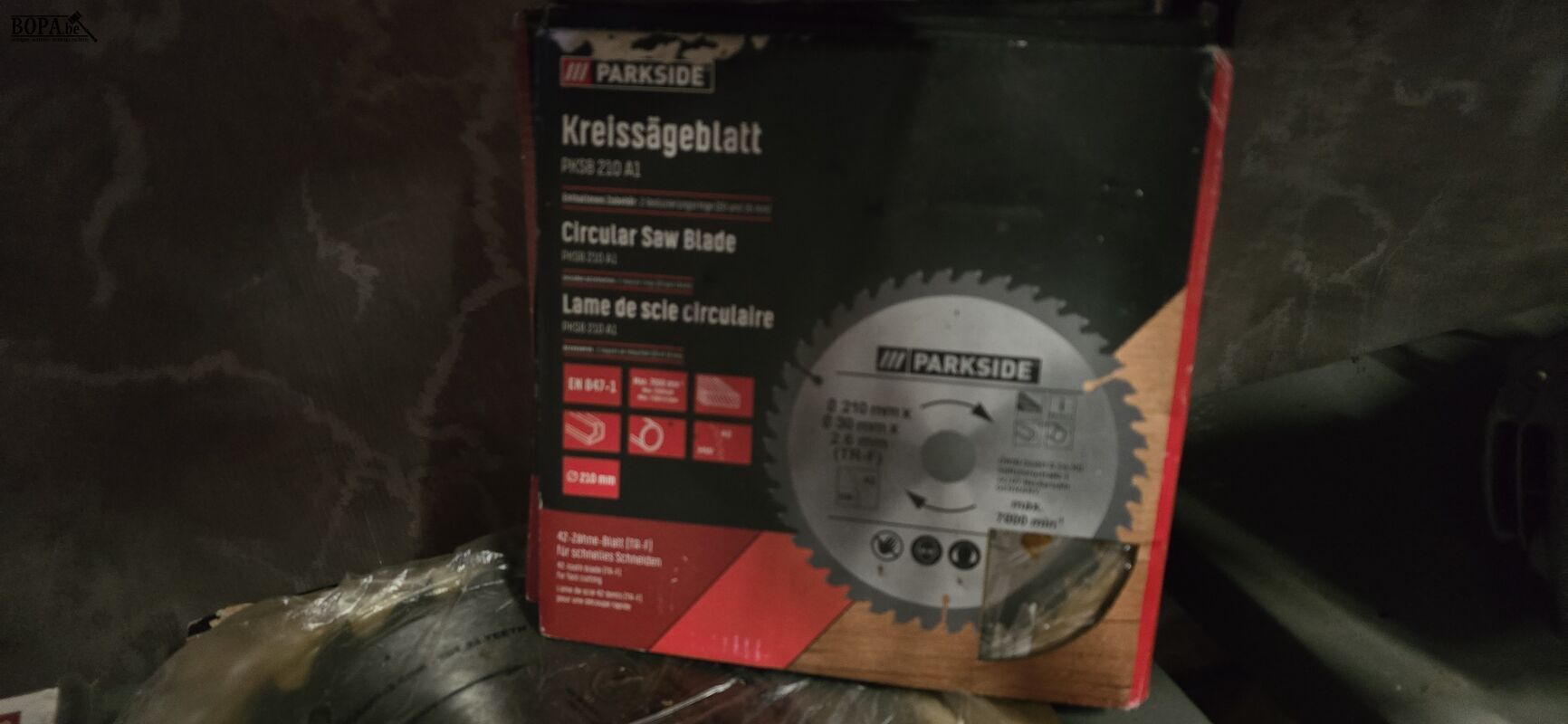 Houtzaagbladen 210mm/254mm – foto 5 – kavel bij BOPA Auctions, Ieper