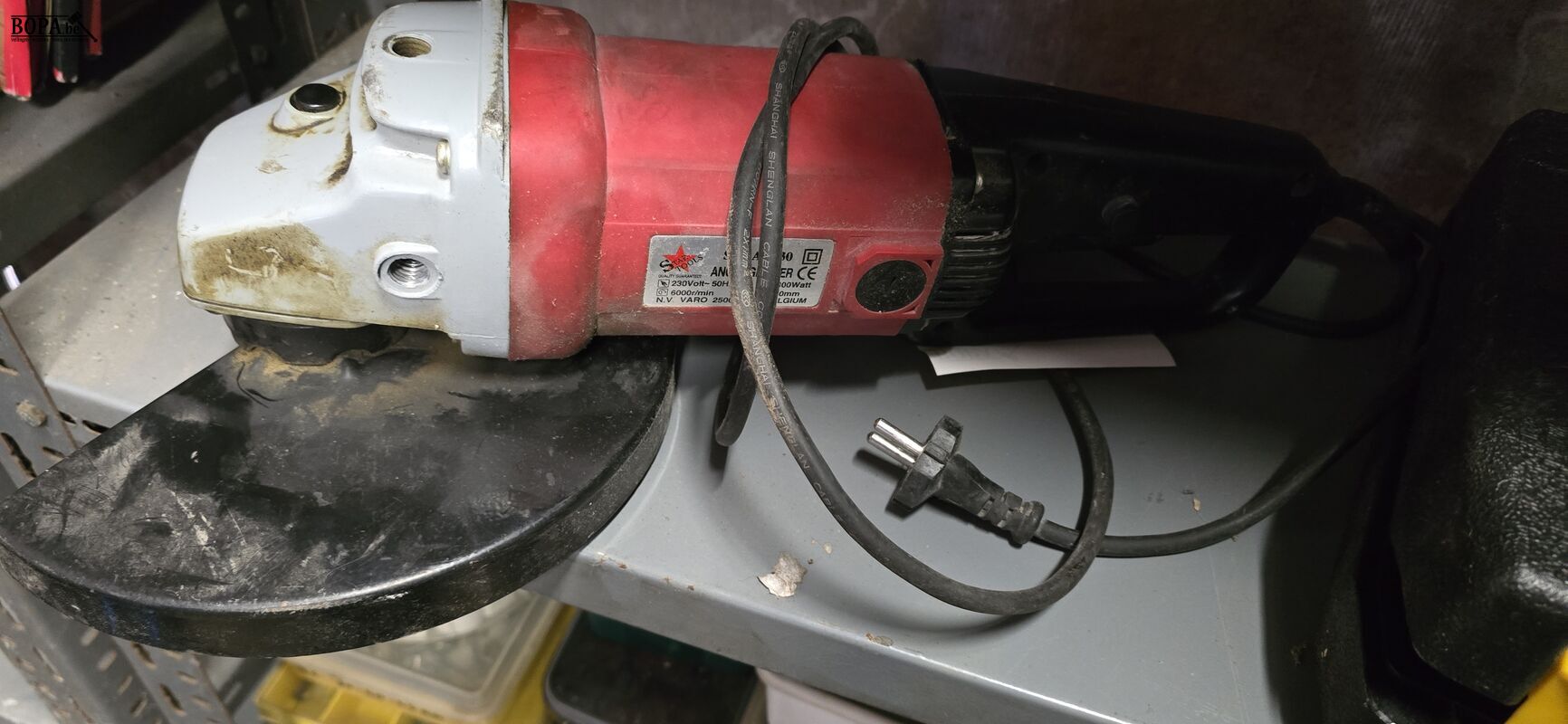 Haakse slijpschijf – foto 3 – kavel bij BOPA Auctions, Ieper