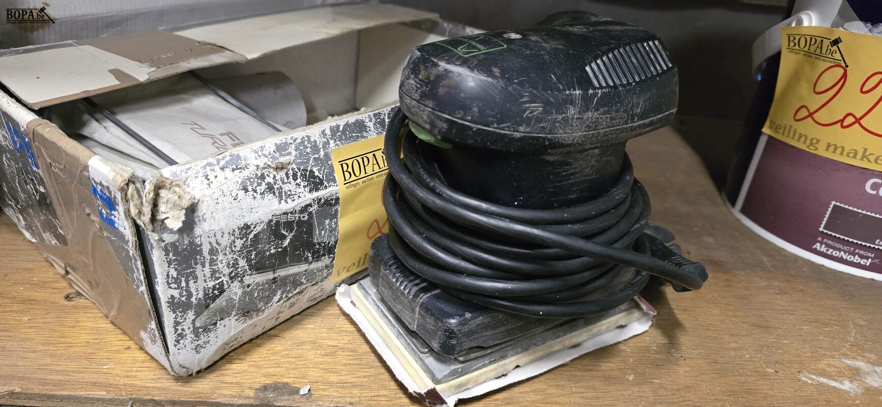 Vlakschuurmachine Festo – foto 5 – kavel bij BOPA Auctions, Ieper