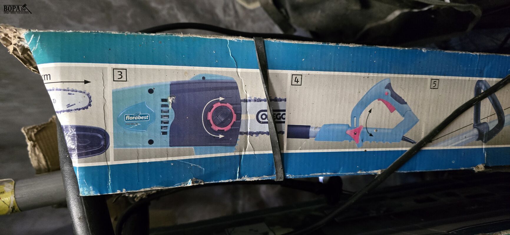 Elektrische Heggenschaar L 2 m – foto 7 – kavel bij BOPA Auctions, Ieper
