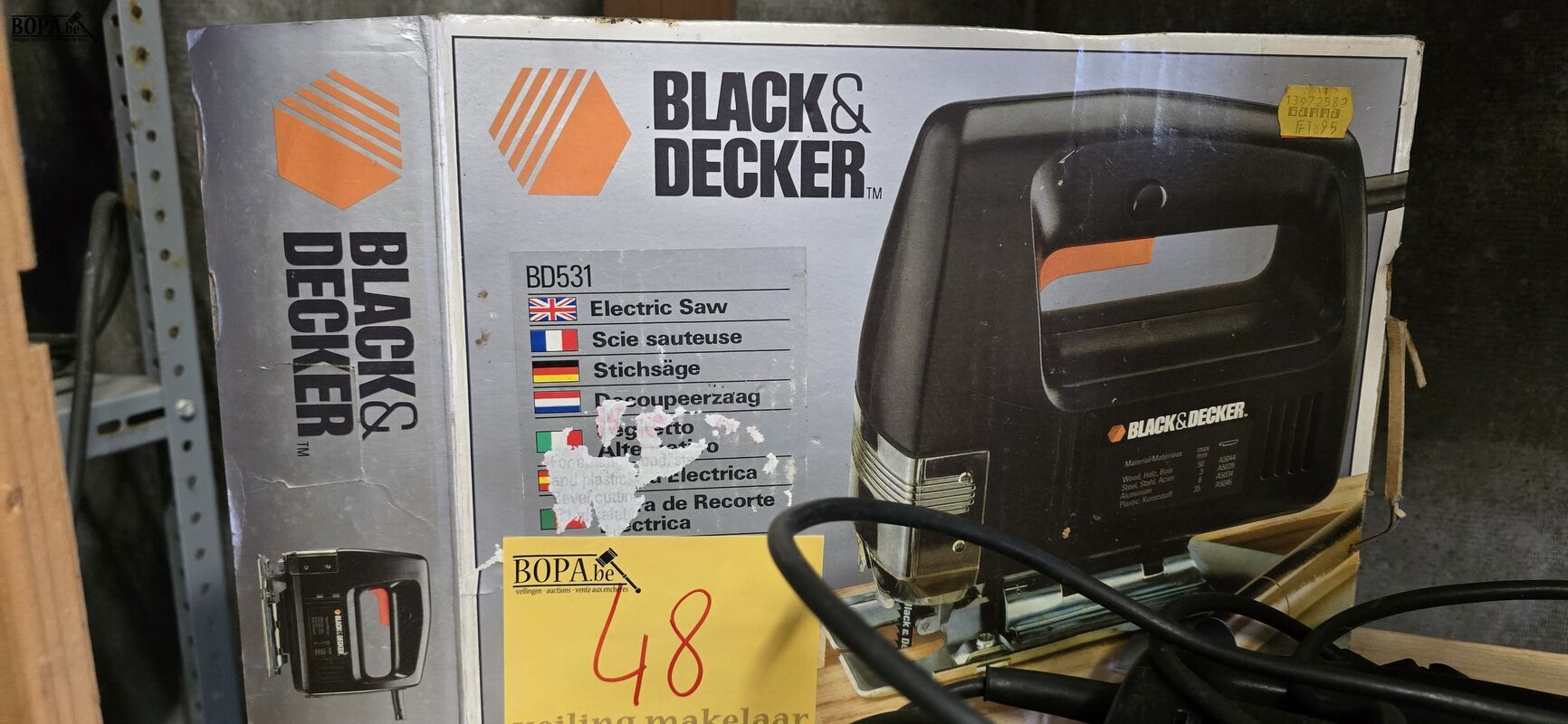 Decoupeerzaag Black en Decker – foto 3 – kavel bij BOPA Auctions, Ieper