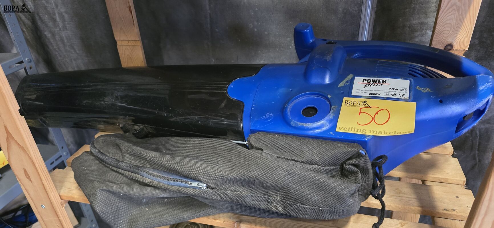 Bladblazer Powerplus – foto 2 – kavel bij BOPA Auctions, Ieper