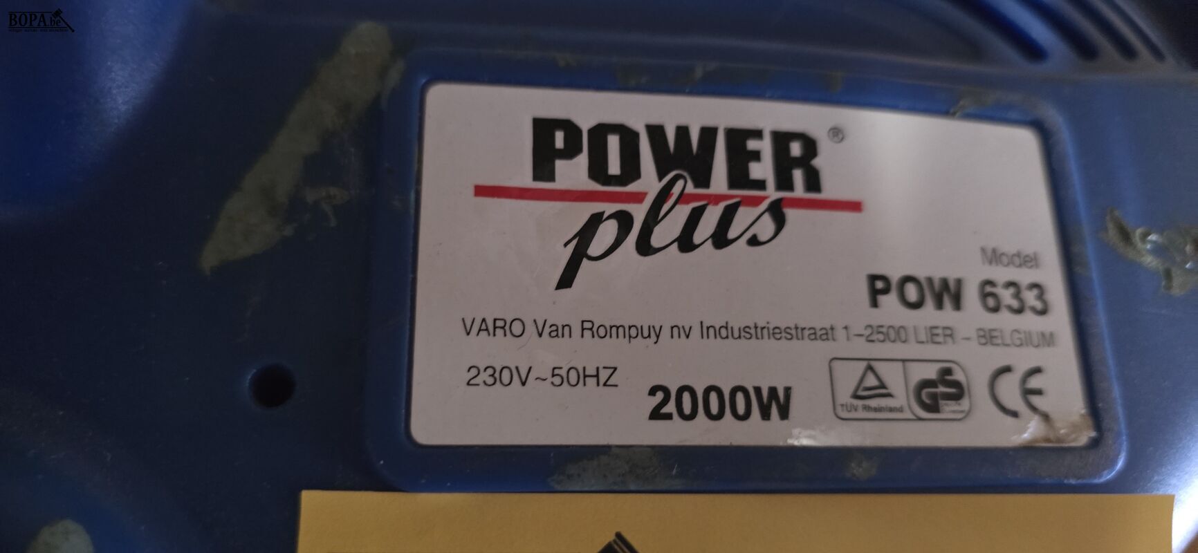 Bladblazer Powerplus – foto 3 – kavel bij BOPA Auctions, Ieper