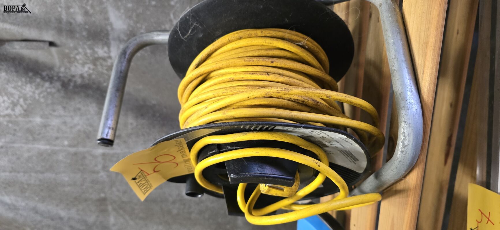 Verlengkabel op haspel 25 meter – foto 4 – kavel bij BOPA Auctions, Ieper