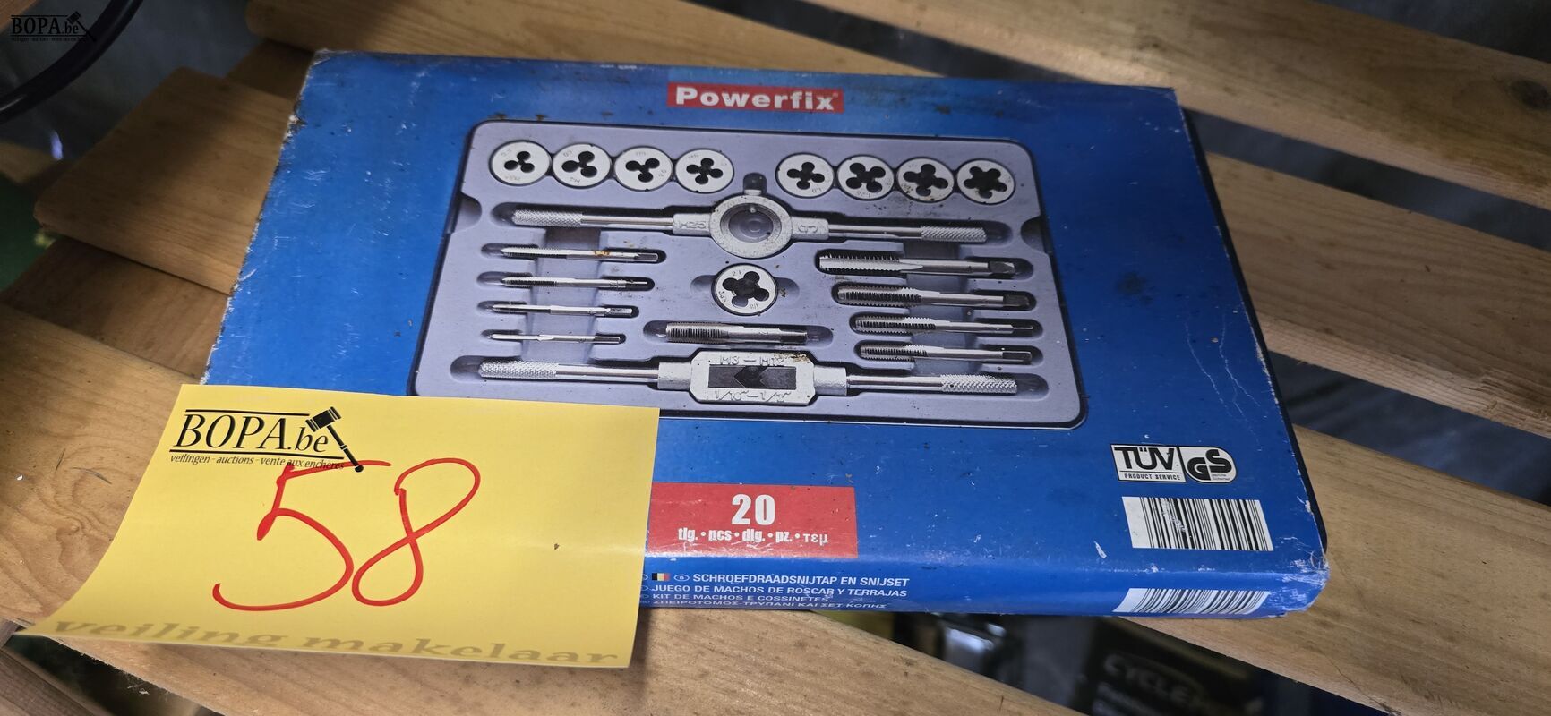 Draadtapset powerfix nieuw – foto 2 – kavel bij BOPA Auctions, Ieper