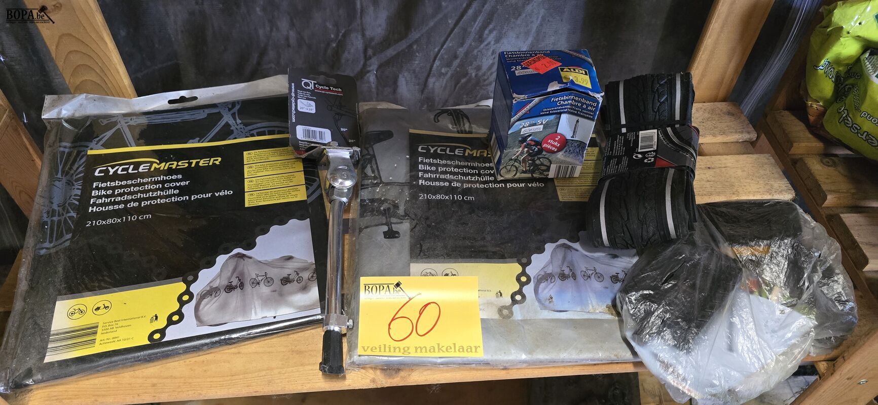 Fiets accessoires 6 stuks – foto 2 – kavel bij BOPA Auctions, Ieper