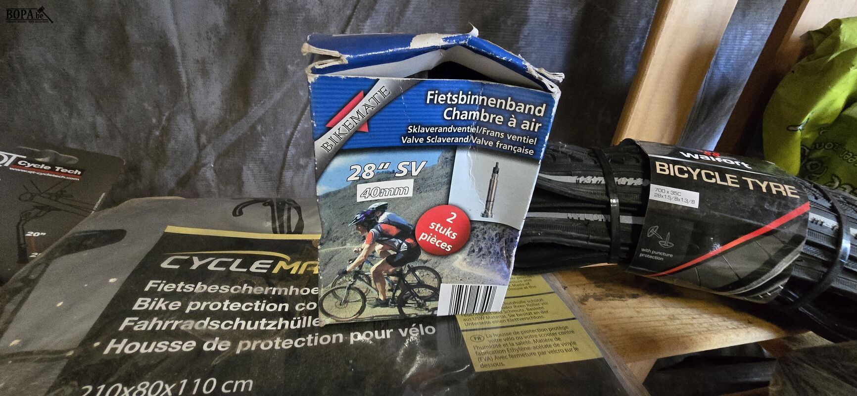 Fiets accessoires 6 stuks – foto 6 – kavel bij BOPA Auctions, Ieper