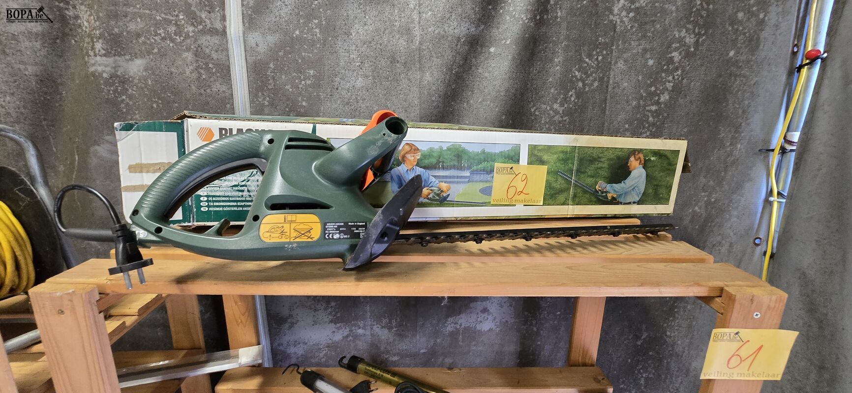Haagschaar Black en Decker 41 cm – foto 4 – kavel bij BOPA Auctions, Ieper
