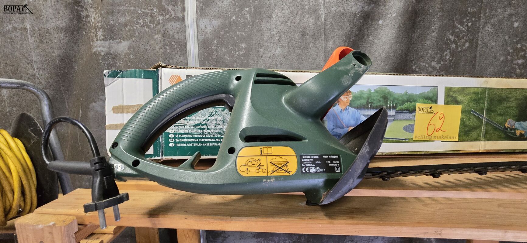 Haagschaar Black en Decker 41 cm – foto 5 – kavel bij BOPA Auctions, Ieper