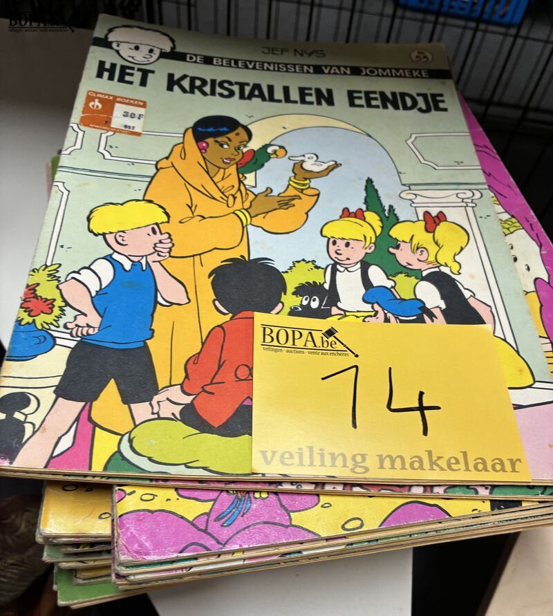 Lot strips Jommeke - eerste en tweede druk – foto 2 – kavel bij BOPA Auctions, Ieper