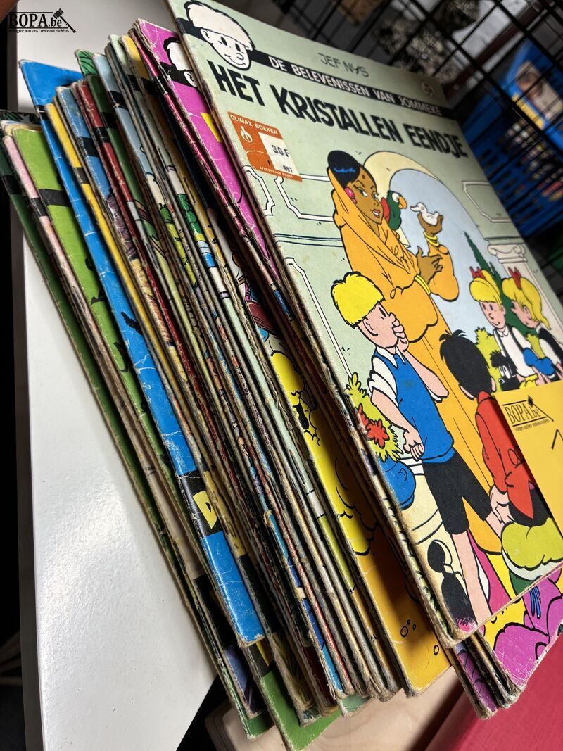 Lot strips Jommeke - eerste en tweede druk – foto 3 – kavel bij BOPA Auctions, Ieper