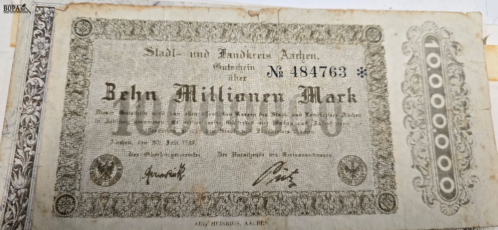 Verzameling historische en vintage bankbiljetten – foto 7 – kavel bij BOPA Auctions, Ieper