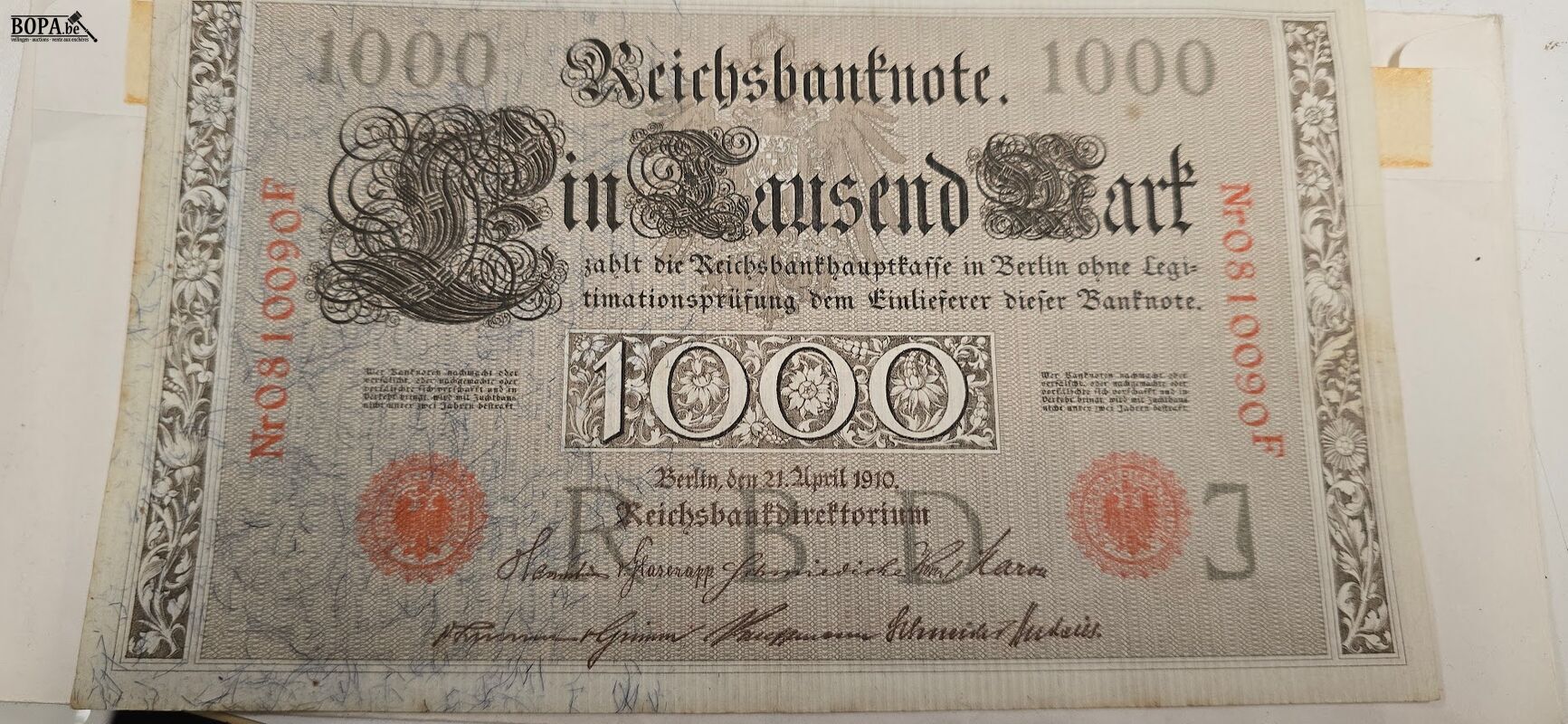 Verzameling historische en vintage bankbiljetten – foto 8 – kavel bij BOPA Auctions, Ieper