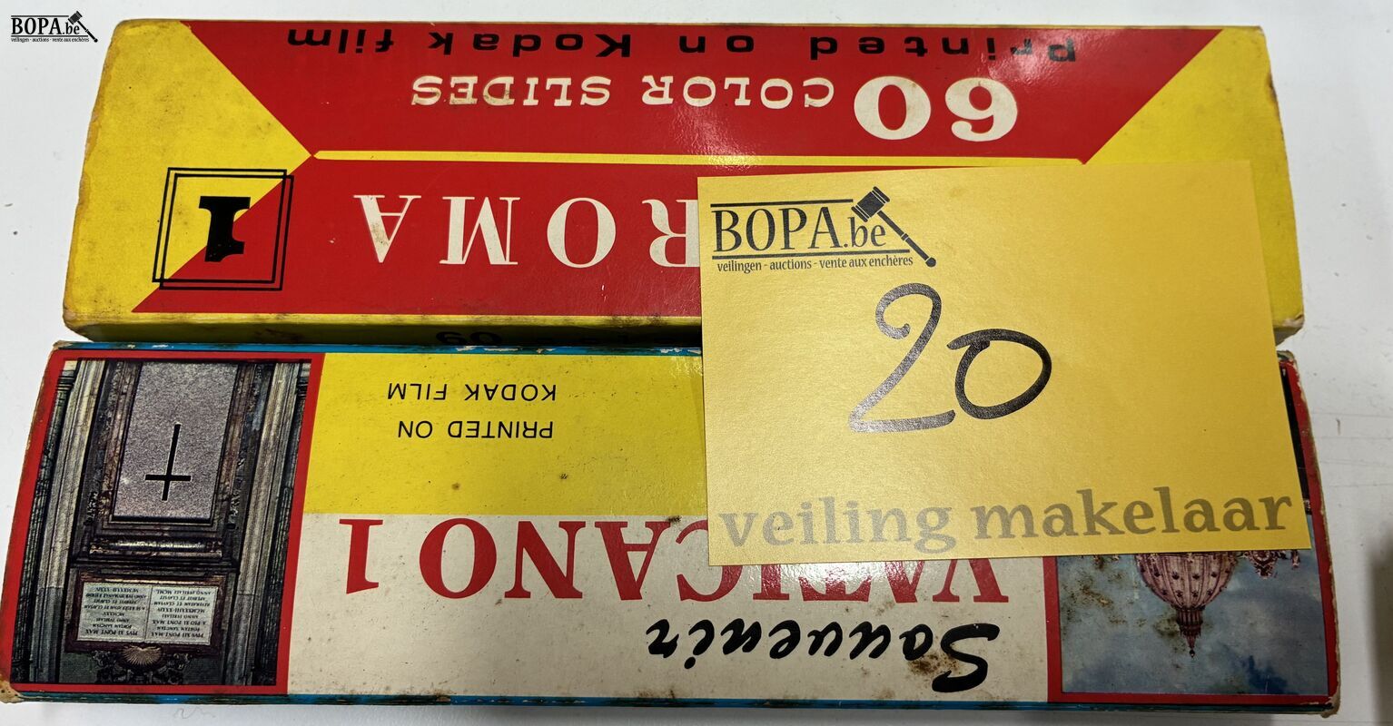 Vintage set kleurenreisdia's – foto 2 – kavel bij BOPA Auctions, Ieper