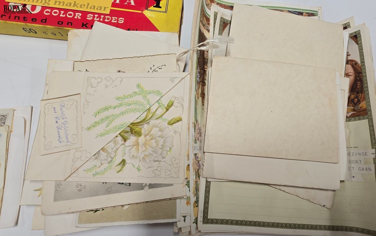 Verzameling oude trouwkaarten '50/'60 – foto 6 – kavel bij BOPA Auctions, Ieper