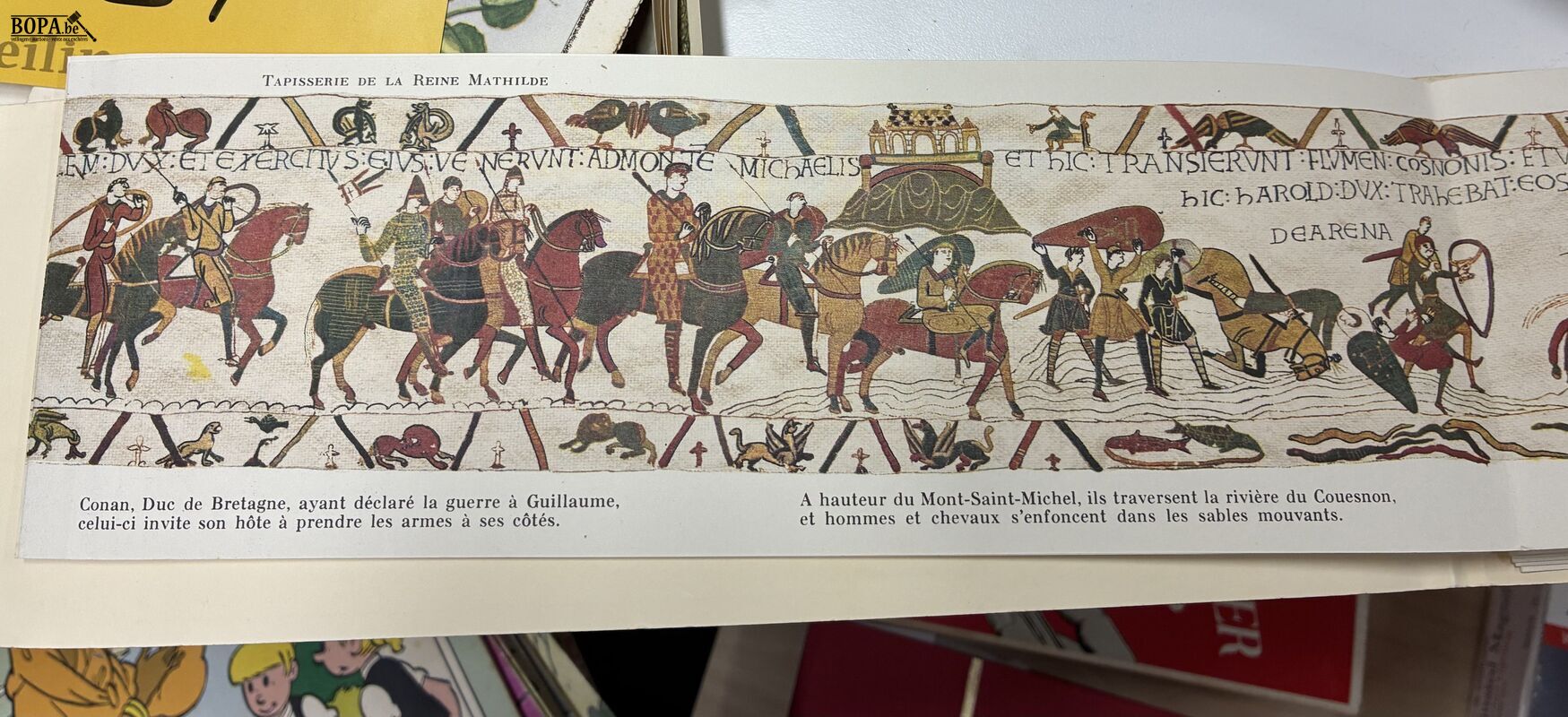 Opvouwbare accordeon-reproductie Tapisserie – foto 4 – kavel bij BOPA Auctions, Ieper