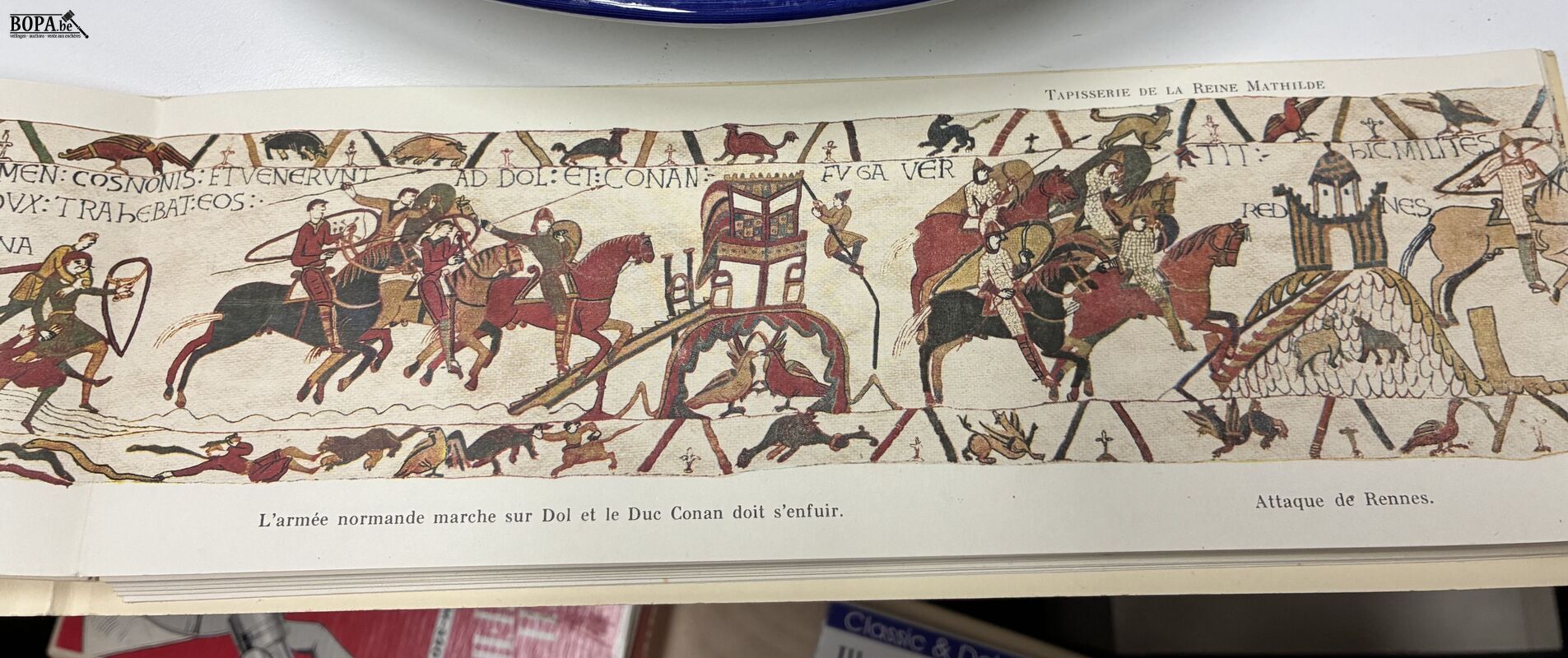 Opvouwbare accordeon-reproductie Tapisserie – foto 5 – kavel bij BOPA Auctions, Ieper