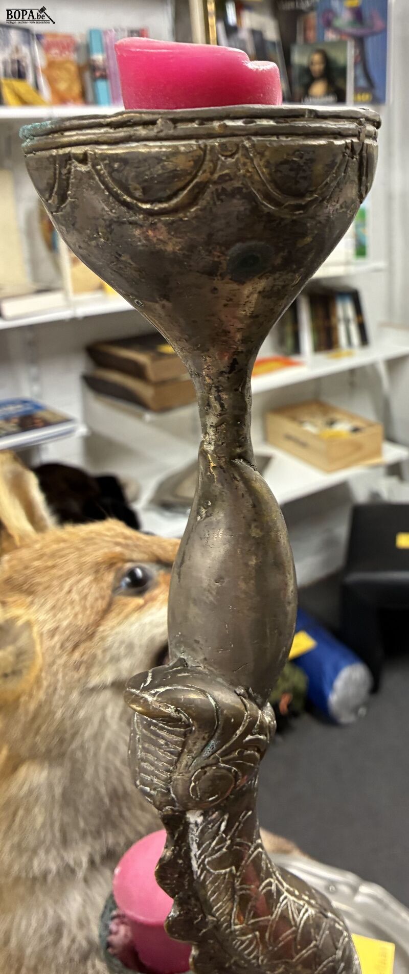 Oosters gebogen drakenkandelaar – foto 6 – kavel bij BOPA Auctions, Ieper