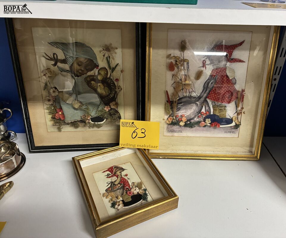 Vintage reproducties Hummel - 3 stuks – foto 2 – kavel bij BOPA Auctions, Ieper