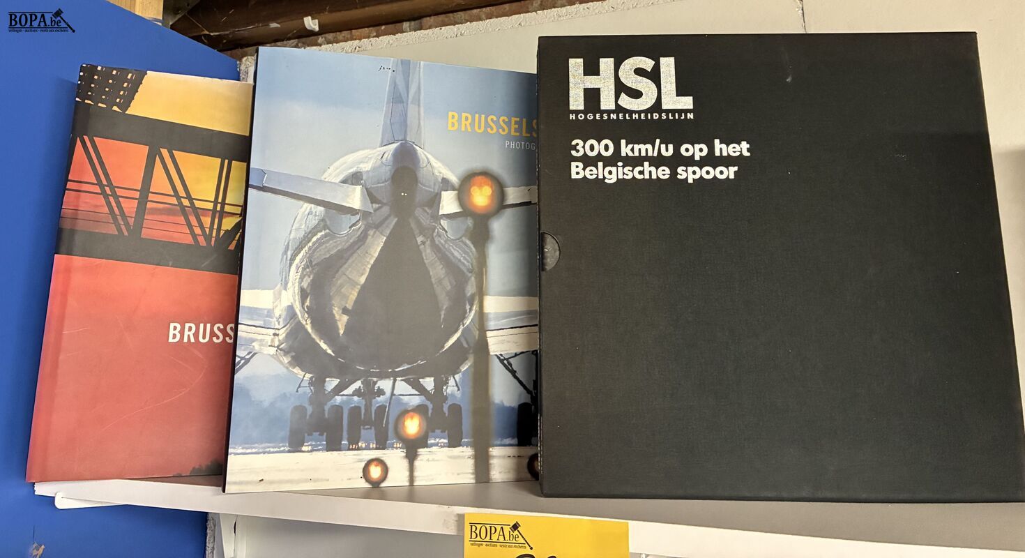 Lot boeken HSL + Brussels Airport - 4 stuks – foto 2 – kavel bij BOPA Auctions, Ieper