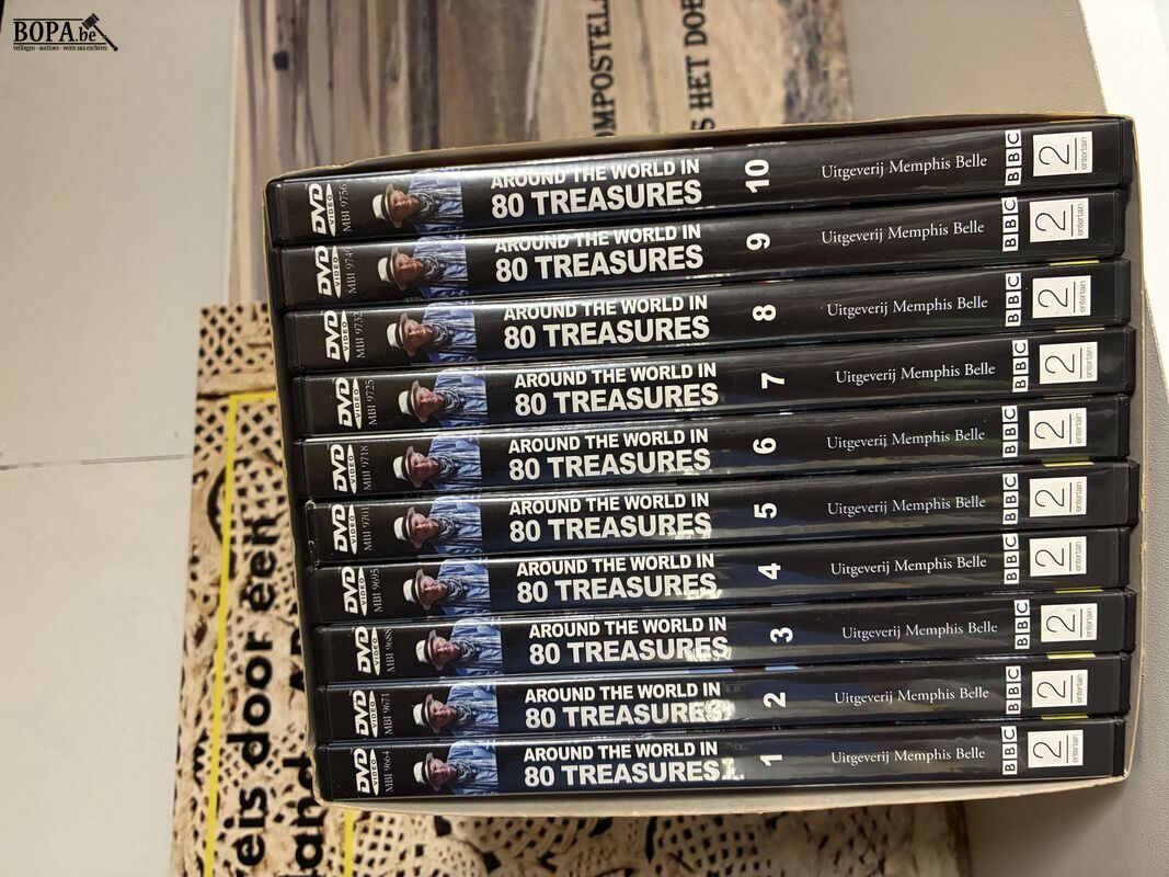 Lot reisboeken en DVD's – foto 5 – kavel bij BOPA Auctions, Ieper