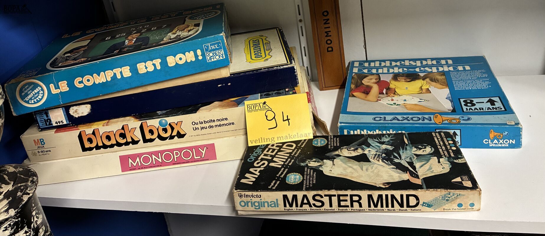 Lot vintage gezelschapsspelen – foto 2 – kavel bij BOPA Auctions, Ieper