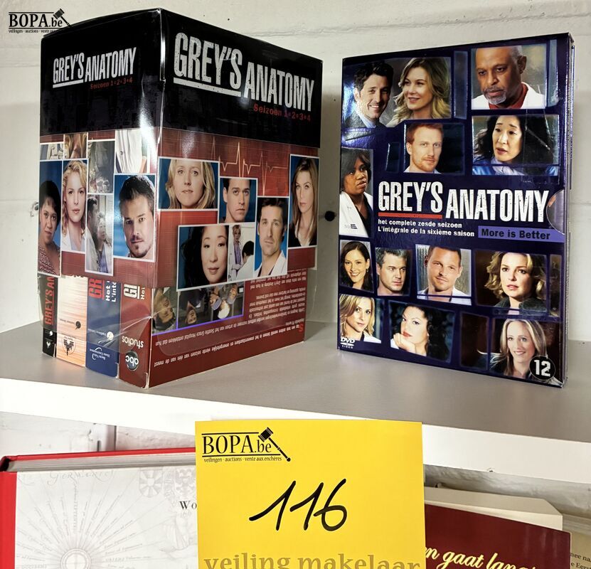 DVD's Grey's Anatomy – foto 2 – kavel bij BOPA Auctions, Ieper