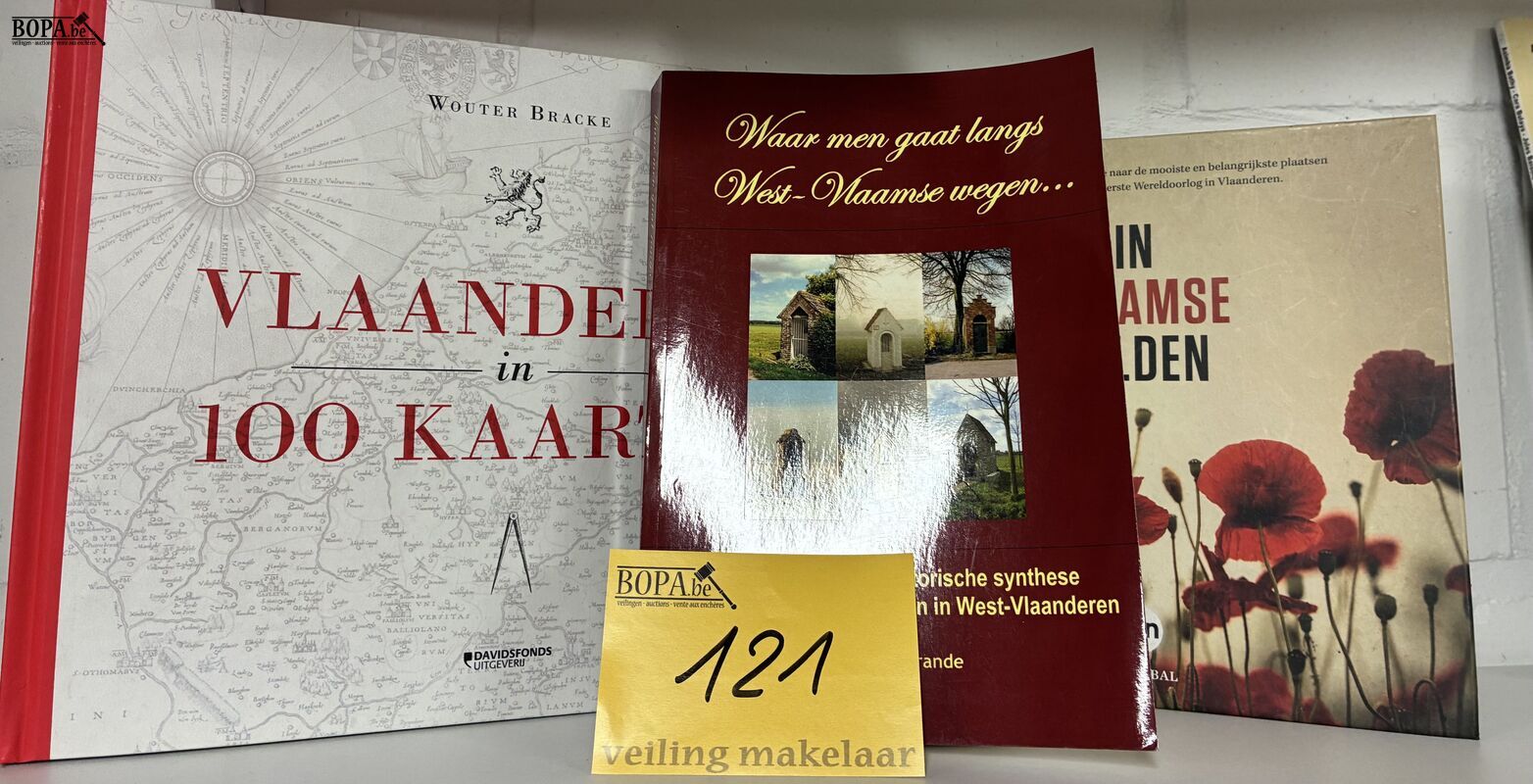 Lot boeken 'Vlaanderen' - 3 stuks – foto 2 – kavel bij BOPA Auctions, Ieper
