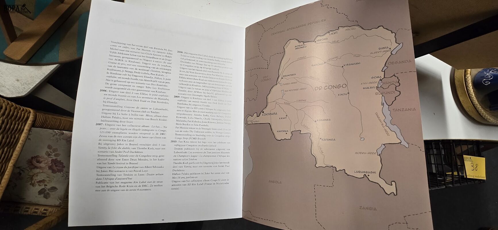 Stripverhaal 'Congo 50' – foto 5 – kavel bij BOPA Auctions, Ieper