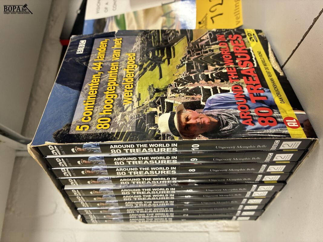 Lot wereldboeken en DVD's - 5 stuks – foto 3 – kavel bij BOPA Auctions, Ieper