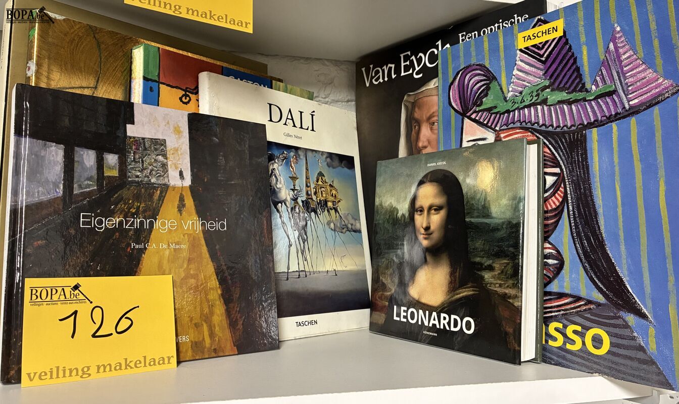 Lot kunstboeken - 7 stuks – foto 2 – kavel bij BOPA Auctions, Ieper