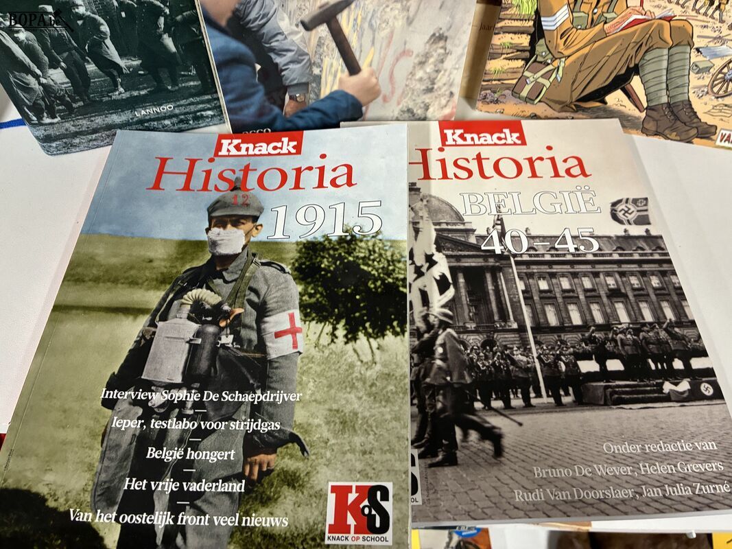 Lot geschiedenisboeken - 5 stuks – foto 3 – kavel bij BOPA Auctions, Ieper