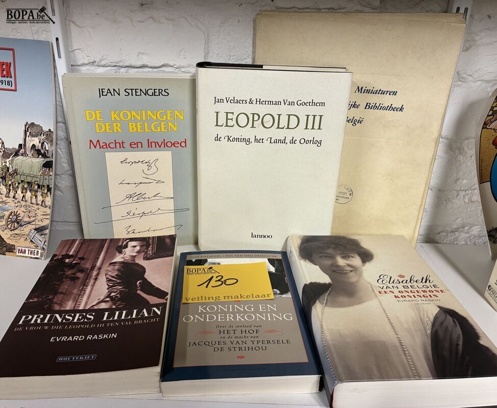 Lot koninklijke boeken - 6 stuks – foto 2 – kavel bij BOPA Auctions, Ieper