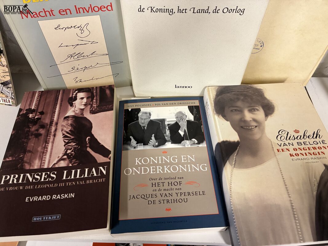 Lot koninklijke boeken - 6 stuks – foto 3 – kavel bij BOPA Auctions, Ieper