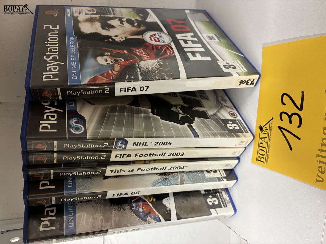 Lot PlayStation2 spellen - 6 stuks – foto 2 – kavel bij BOPA Auctions, Ieper