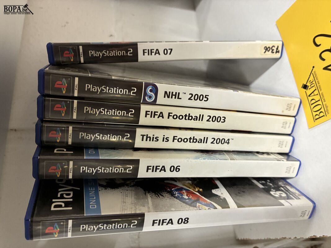Lot PlayStation2 spellen - 6 stuks – foto 3 – kavel bij BOPA Auctions, Ieper