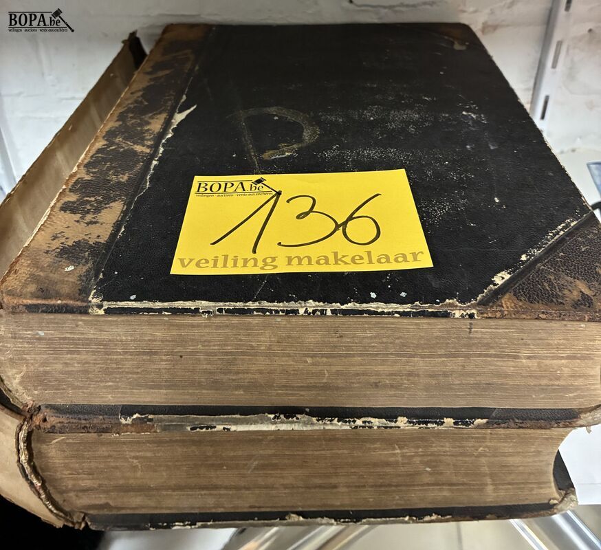 Franse dictionnaire 1850 - 2 stuks – foto 2 – kavel bij BOPA Auctions, Ieper