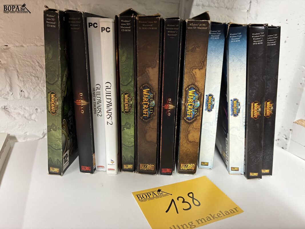 Lot computergames - 12 stuks – foto 2 – kavel bij BOPA Auctions, Ieper