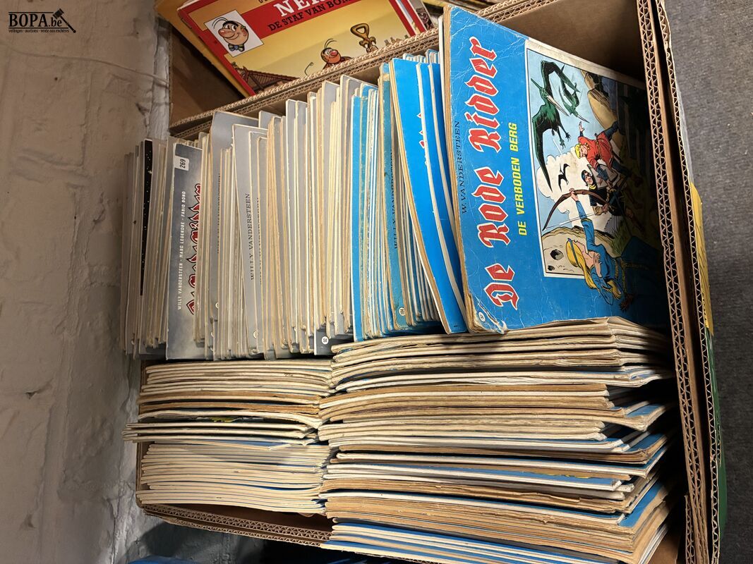 Lot strips 'De Rode Ridder' – foto 2 – kavel bij BOPA Auctions, Ieper