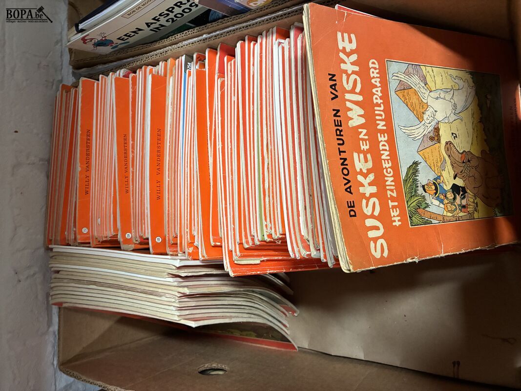 Lot strips 'Suske en Wiske' – foto 2 – kavel bij BOPA Auctions, Ieper