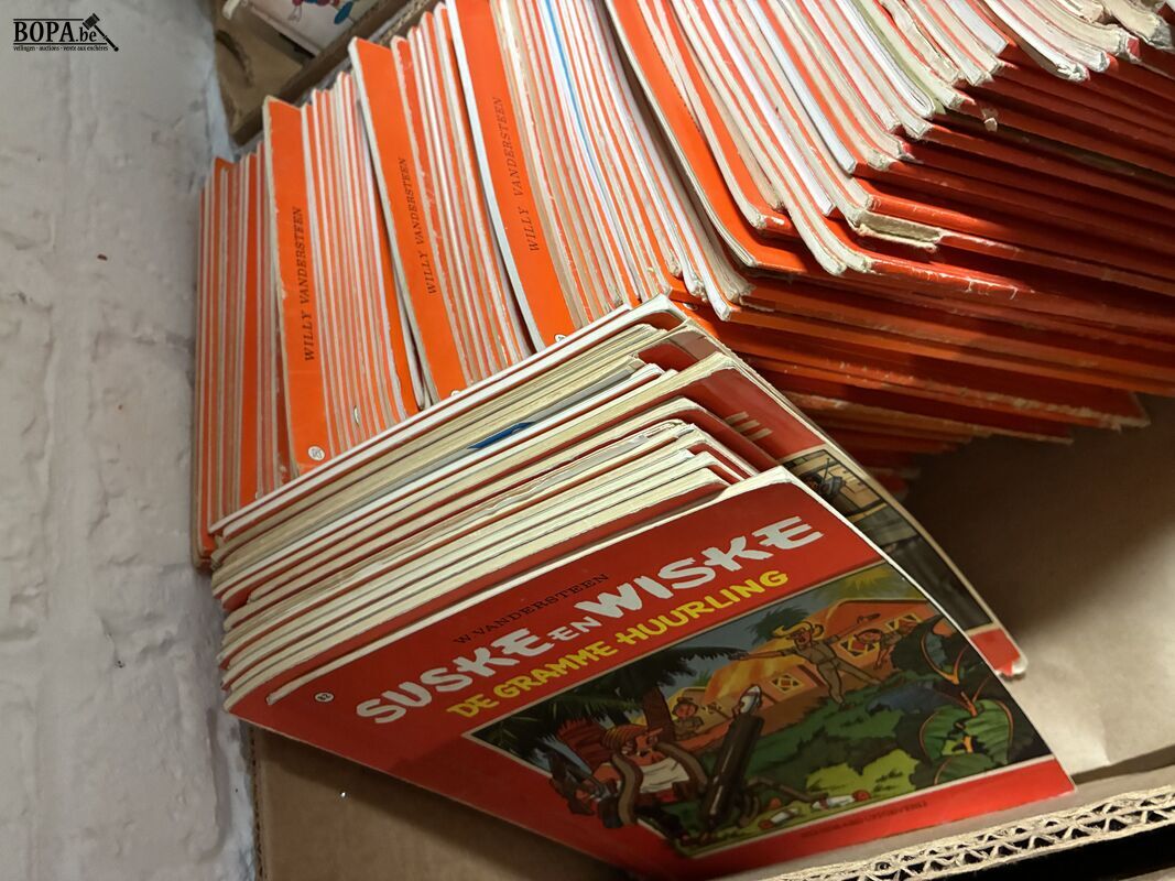 Lot strips 'Suske en Wiske' – foto 3 – kavel bij BOPA Auctions, Ieper