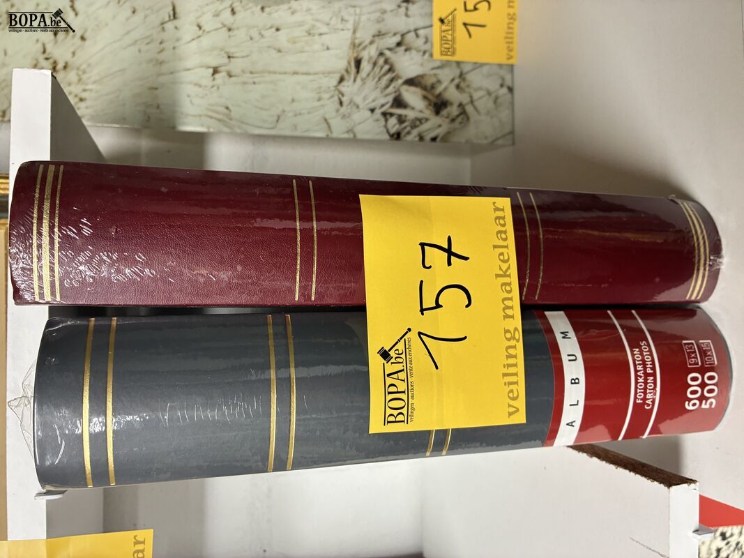 Nieuwe foto album's - 2 stuks – foto 2 – kavel bij BOPA Auctions, Ieper