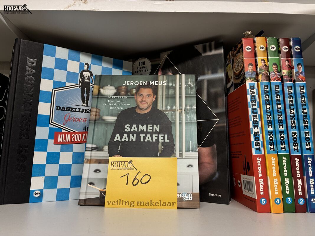 Lot boeken 'Jeroen Meus' - 8 stuks – foto 2 – kavel bij BOPA Auctions, Ieper