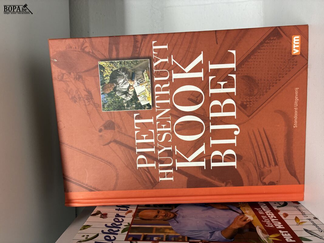 Lot boeken 'Piet Huysentruyt' - 8 stuks – foto 4 – kavel bij BOPA Auctions, Ieper