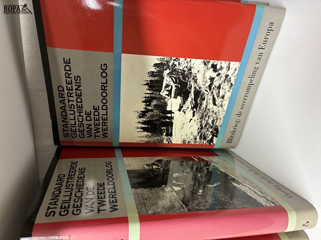 Reeks geschiedenisboeken 'Tweede wereldoorlog' - 10 stuks – foto 3 – kavel bij BOPA Auctions, Ieper