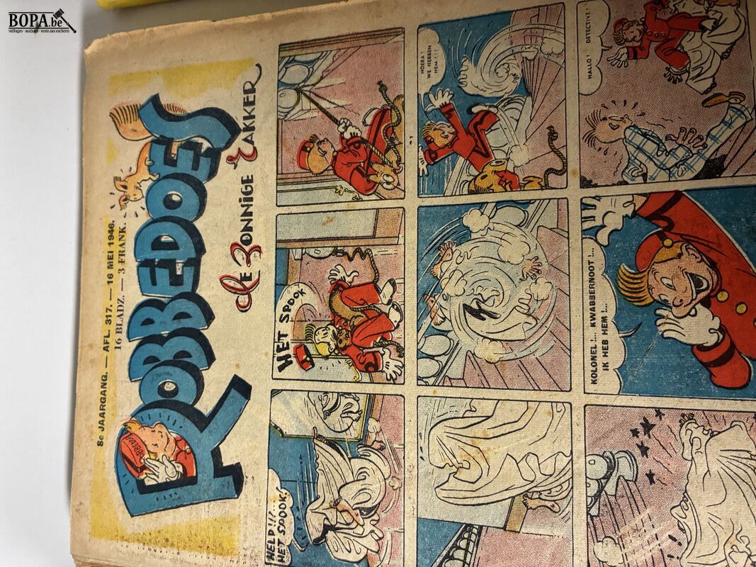 Vintage boeken Robbedoes - 2 stuks – foto 6 – kavel bij BOPA Auctions, Ieper
